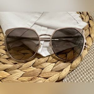 Longchamp Cat Eye Sunglasses(Rose Gold)